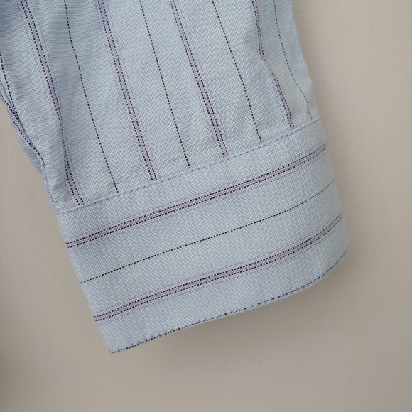 Maeve Anthropology Benna Striped Buttondown Cotton Shirt Size 2 - Picture 14 of 16